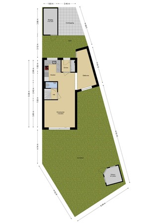 Floorplan - Echtpaar Curiedreef 9, 3146 BC Maassluis