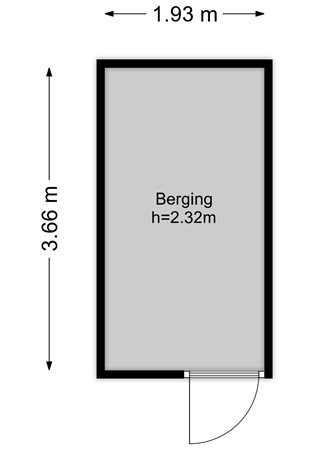 Floorplan - Echtpaar Curiedreef 9, 3146 BC Maassluis