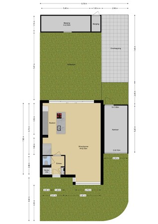 Floorplan - Wilgendal 23, 3142 AN Maassluis