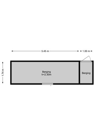 Floorplan - Wilgendal 23, 3142 AN Maassluis