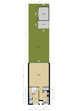 Floorplan - Einthovenstraat 7, 3132 TB Vlaardingen