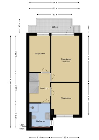 Floorplan - Paulus van Asperenpad 9, 3151 JA Hoek van Holland