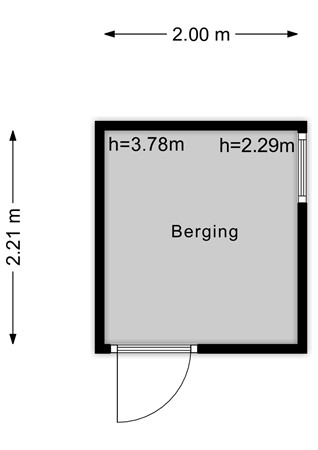 Floorplan - Zeemandreef 69, 3146 BW Maassluis