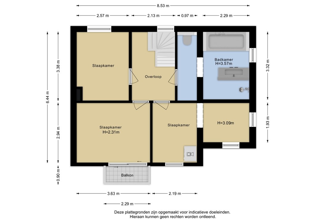 mediumsize floorplan