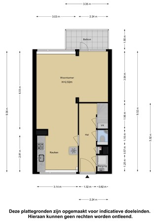 Floorplan - Schollevaarstraat 58, 3145 LE Maassluis