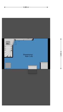 Floorplan - Weidelaan 35, 2941 RJ Lekkerkerk