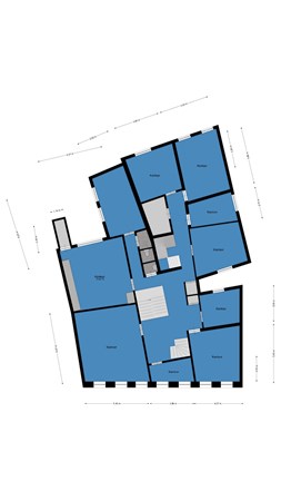 Floorplan - Plompetorengracht 14, 3512 CD Utrecht