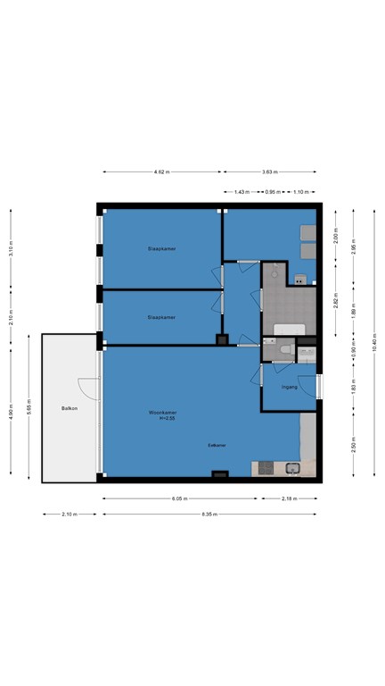 mediumsize floorplan