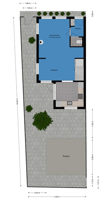 mediumsize floorplan