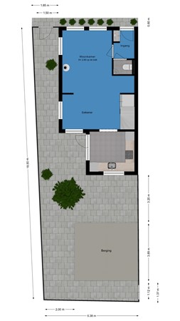 Floorplan - Westersteeg 12, 2941 AX Lekkerkerk