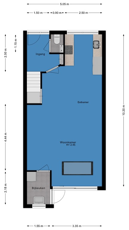 mediumsize floorplan