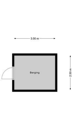 Floorplan - Molenlaan 38, 2964 HG Groot-Ammers