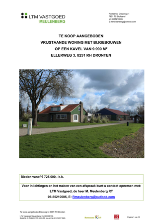 Brochure preview - Verkoopbrochure Ellerweg 3 Dronten.pdf