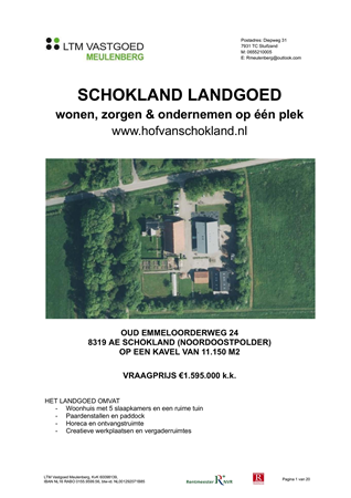 Brochure preview - Brochure Landgoed Schokland.pdf