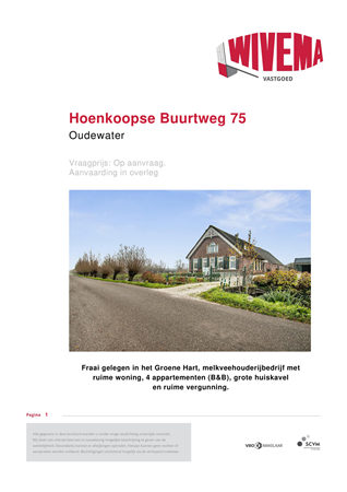 Brochure preview - Brochure - Hoenkoopse Buurtweg 75 Oudewater.pdf