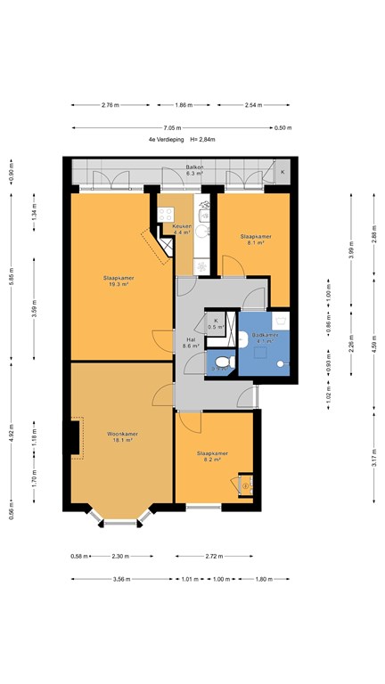 mediumsize floorplan