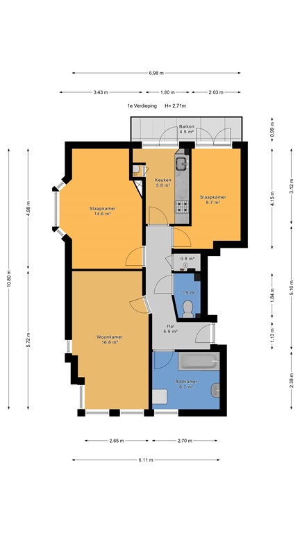 mediumsize floorplan