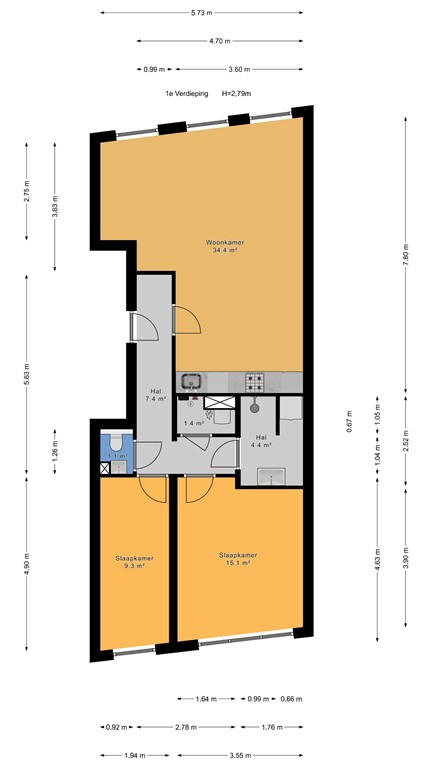 mediumsize floorplan