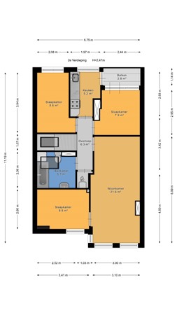 Capadosestraat 228, 2523 AK Den Haag - capadosestraat_2e_verdieping_first_design_20250709_fc349f.jpg