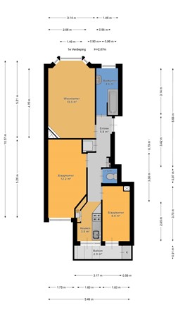 Linnaeusstraat 158, 2522 GW Den Haag - linnaeusstraat_1e_verdieping_first_design_20250710_62f6ef.jpg