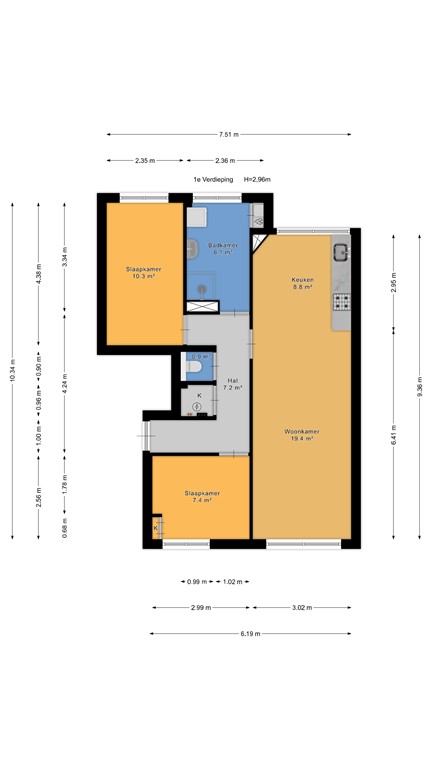 mediumsize floorplan