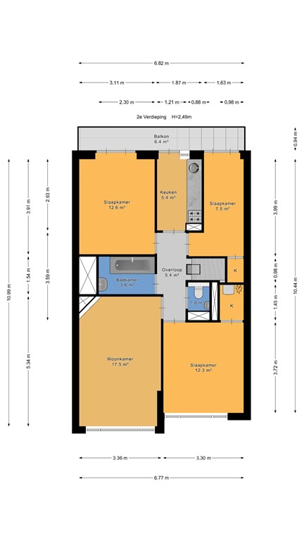 mediumsize floorplan