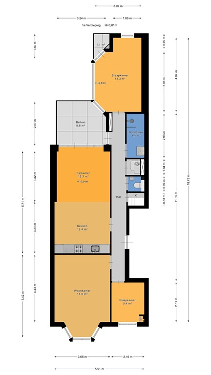 mediumsize floorplan