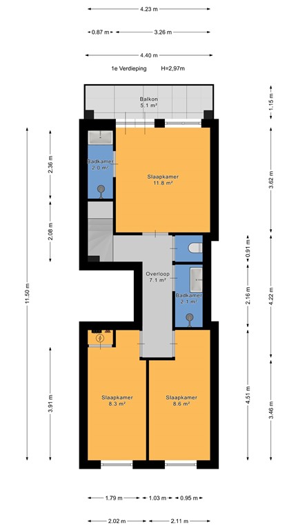 mediumsize floorplan