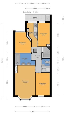 Linnaeusstraat 142, 2522 GW Den Haag - 177890368_linnaeusstraat_2e_verdieping_first_design_20251013_6d4c63.jpg