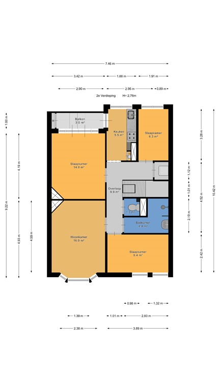 mediumsize floorplan