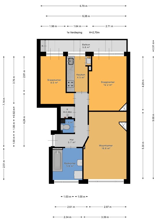 mediumsize floorplan