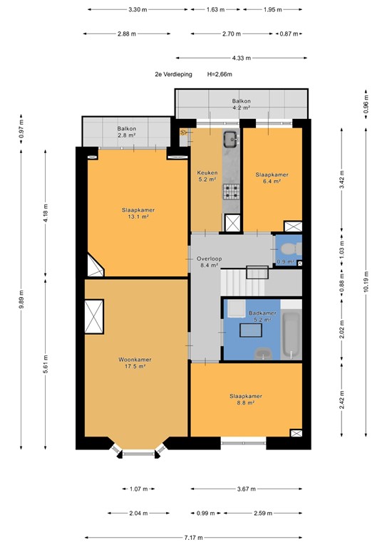 mediumsize floorplan