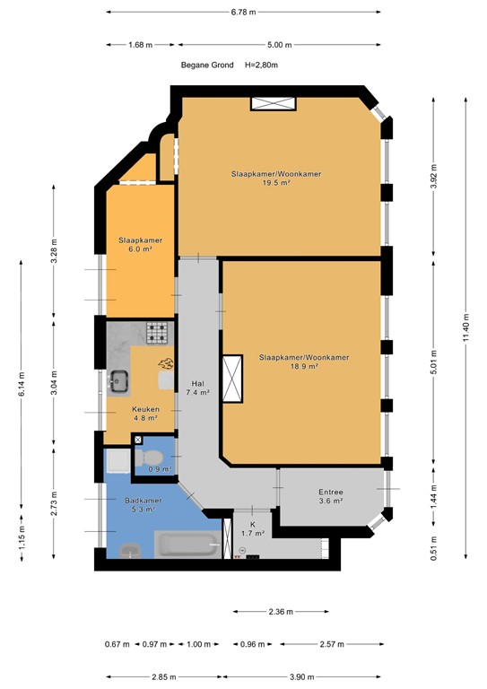 mediumsize floorplan