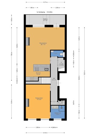 Honingerdijk 79A01, 3063 AK Rotterdam - 178169935_honingerdijk_79_1e_verdieping_first_design_20251017_b7f904.jpg