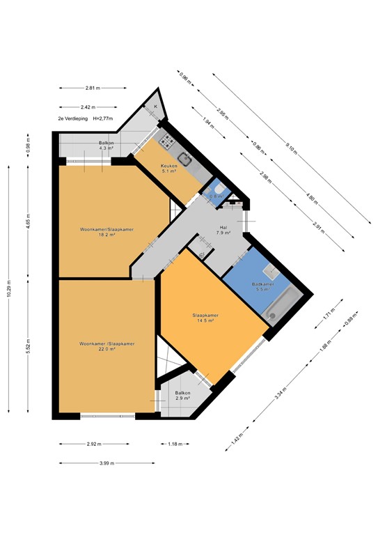 mediumsize floorplan