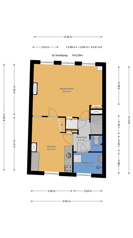 mediumsize floorplan