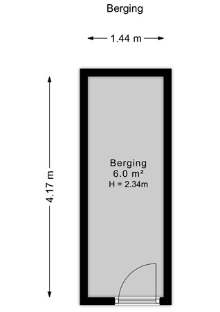 Dr H. Colijnlaan 263, 2283 XJ Rijswijk - Berging - 2D.jpg