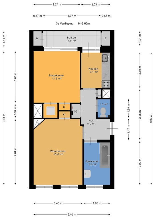 mediumsize floorplan