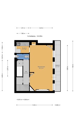 Galileistraat 1-1, 3112 PA Schiedam - galileistraat_1_1e_verdieping_first_design_20250708_c6f752.jpg