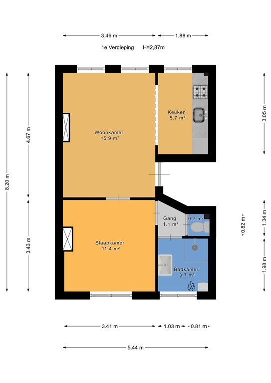 mediumsize floorplan