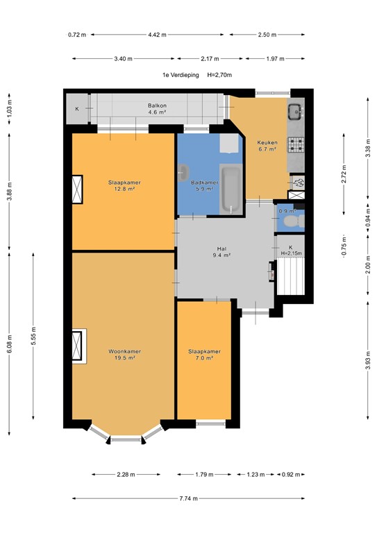 mediumsize floorplan