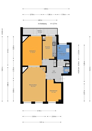 Rosseelsstraat 52, 2524 BG Den Haag - 188913031_rosseelsstraat_1e_verdieping_first_design_20260827_93c61b.jpg