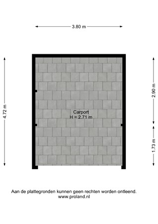 Floorplan - De Buorren 56, 8408 HN Lippenhuizen