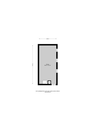 Floorplan - P.W. Janssenweg 37, 8411 XR Jubbega