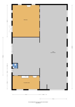 Floorplan - P.W. Janssenweg 37, 8411 XR Jubbega