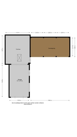 Floorplan - Ikewei 7, 9247 AH Ureterp