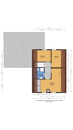 Floorplan - Lytse Leane 41, 9249 NL Frieschepalen