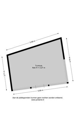 Floorplan - Riperwei 9, 8406 AJ Tijnje