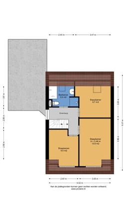 Floorplan - De Strikel 5, 8411 RM Jubbega