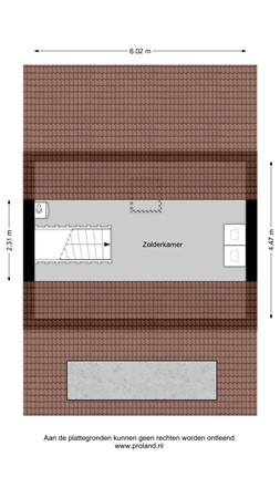 Floorplan - De Strikel 5, 8411 RM Jubbega